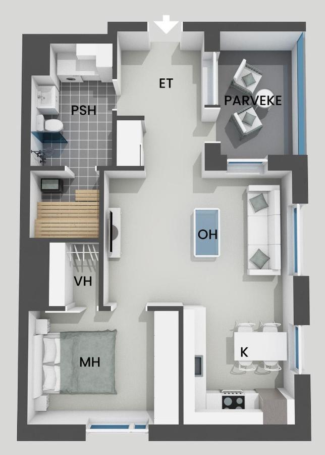 "Kanava" - New 1Br Apartment With Sauna, Balcony & Views, Hosted By 2Ndhomes تامبير المظهر الخارجي الصورة